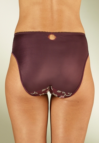 Culotte taille haute - Violet - Image 2