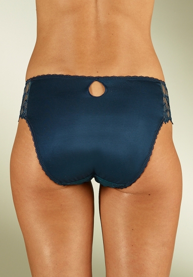 Culotte taille haute - Bleu - Image 2