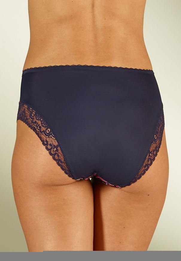 Culotte taille haute - Violet - Image 2